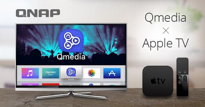 Aplikacja Qmedia dla tvOS