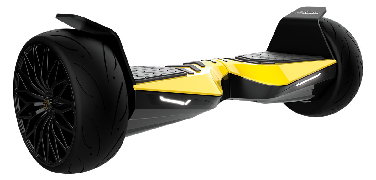Jazda hoverboardem Lamborghini Glyboard Corse 6
