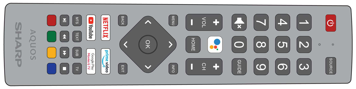 Aplikacja Android TV Remote Control