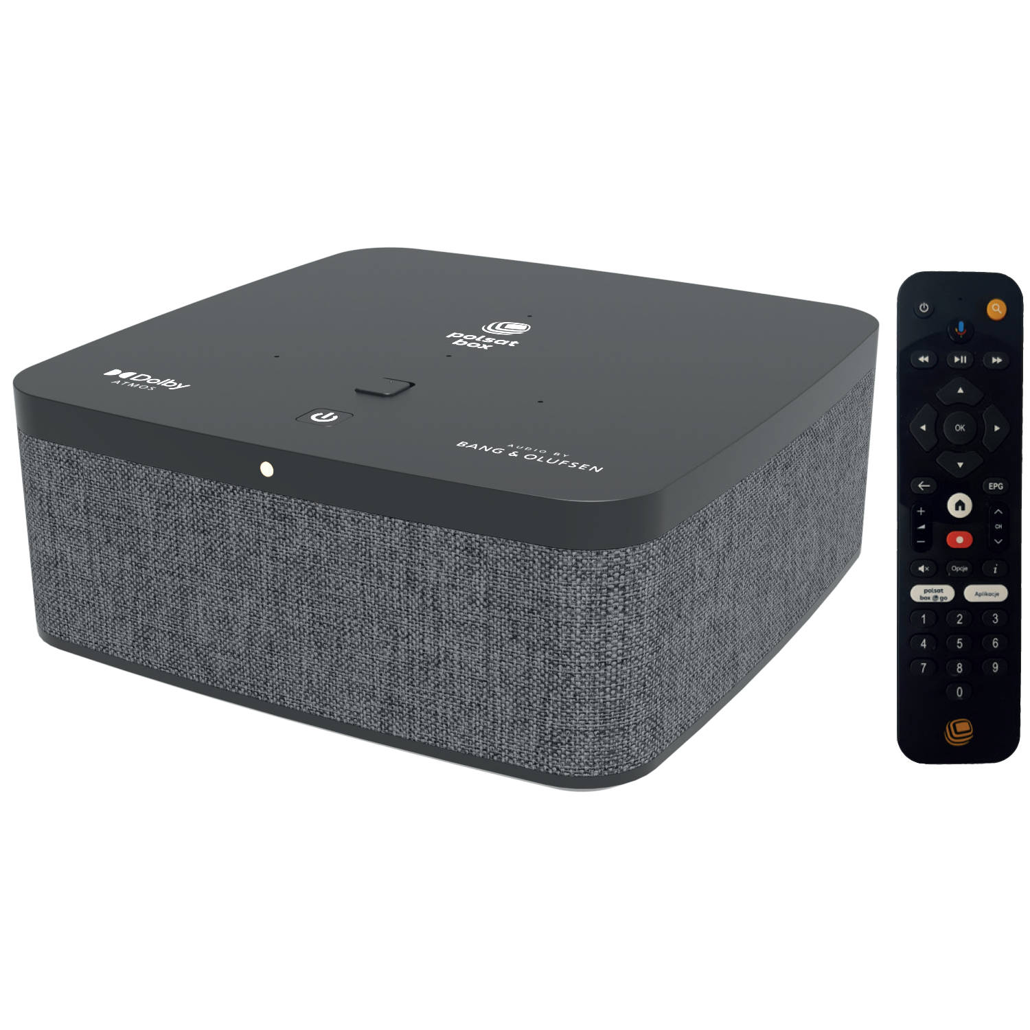 Dekoder Android TV DVB-S i IPTV z Dolby Atmos