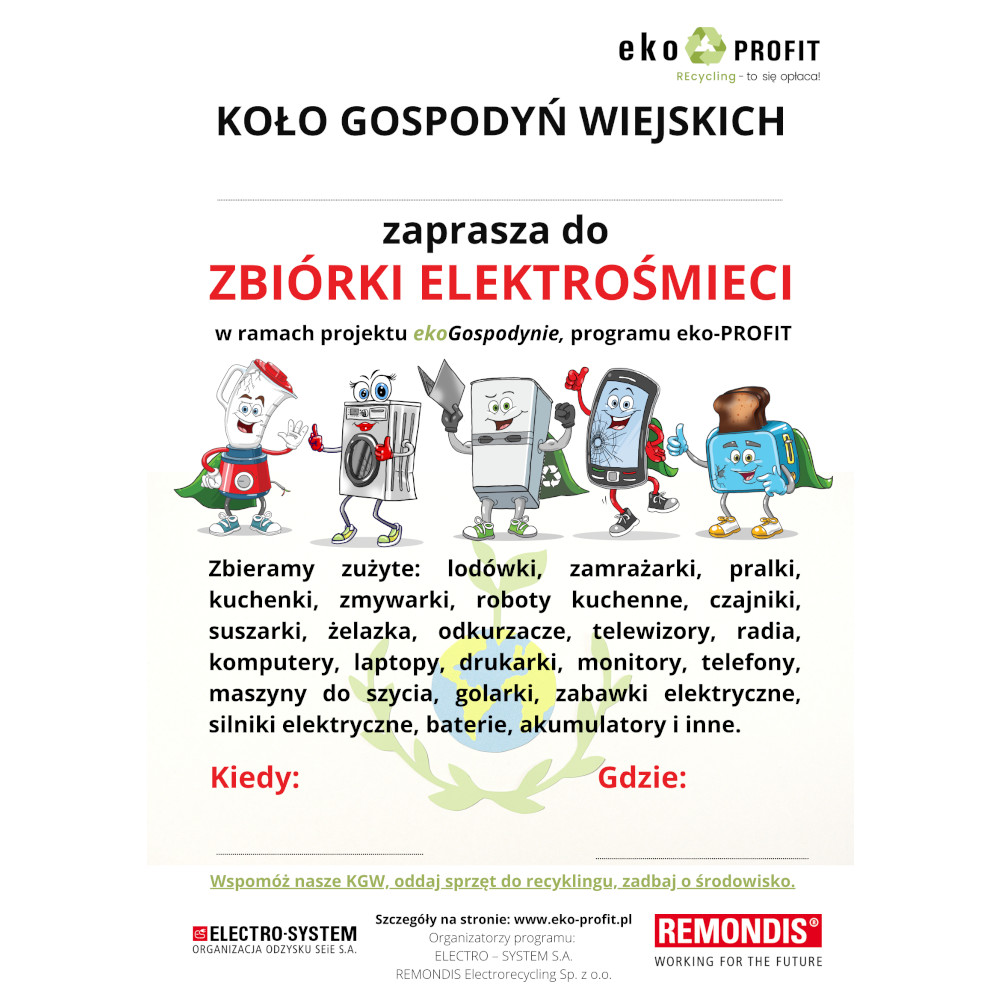 Projekt ekoGospodynie w ramach programu eko-PROFIT [promocja]