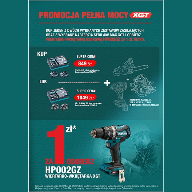 Wielka promocja sprzętów Makita