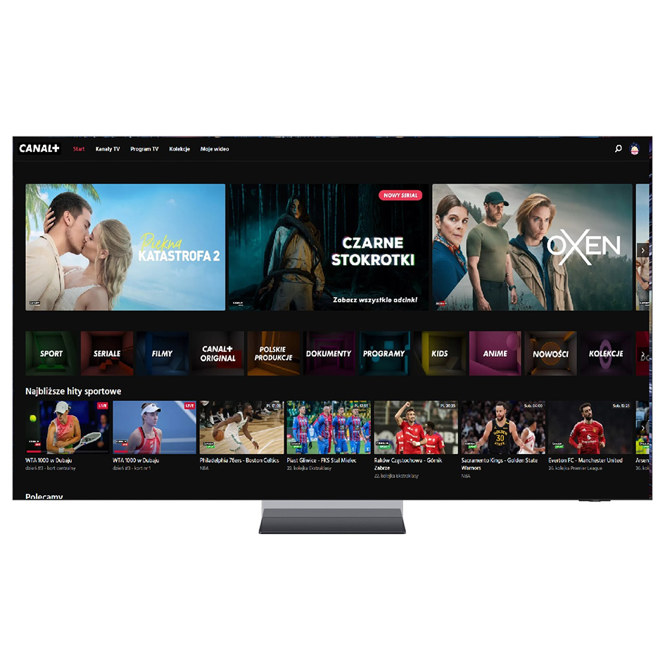 Aplikacja Canal+ na telewizorach Samsung Smart TV