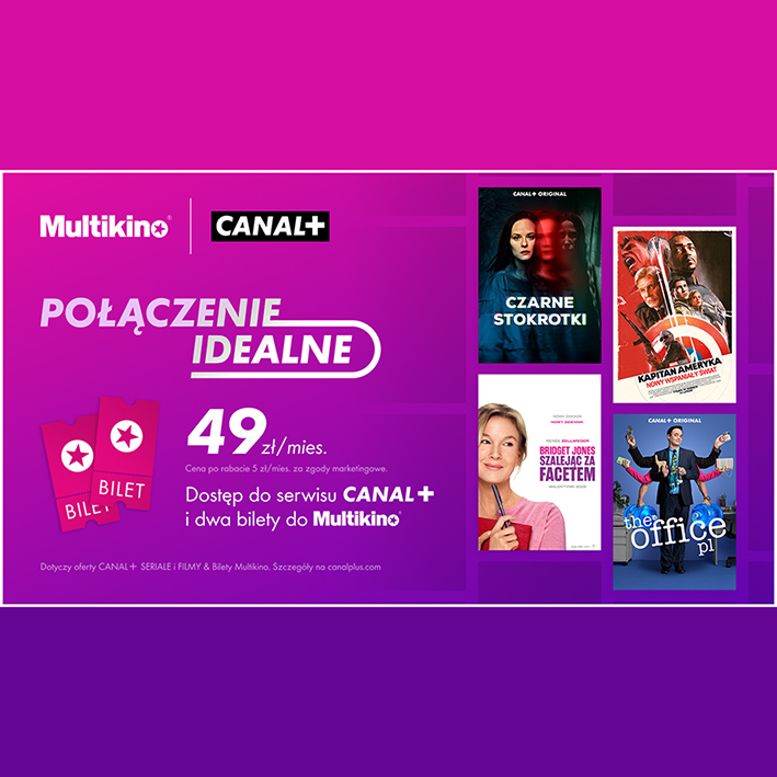 Canal+ & Multikino z promocyjną ofertą