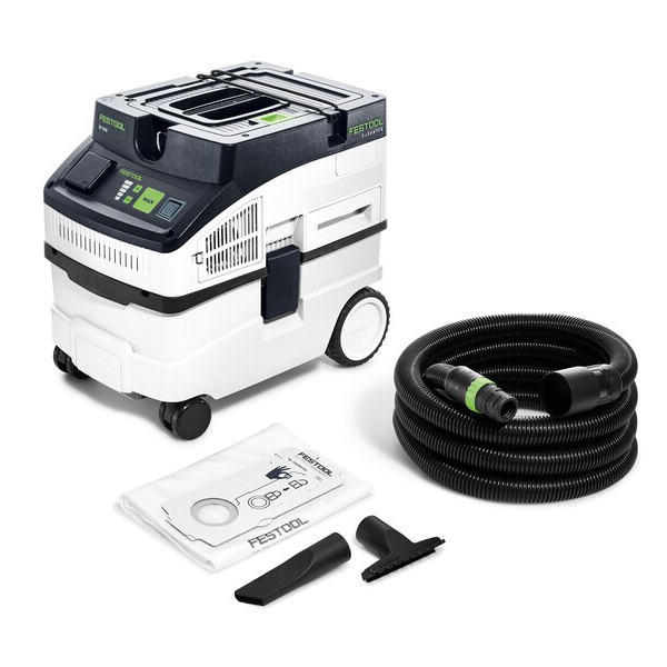 Funkcjonalny odkurzacz przemysłowy Cleantec CT 15 do szeregu zastosowań