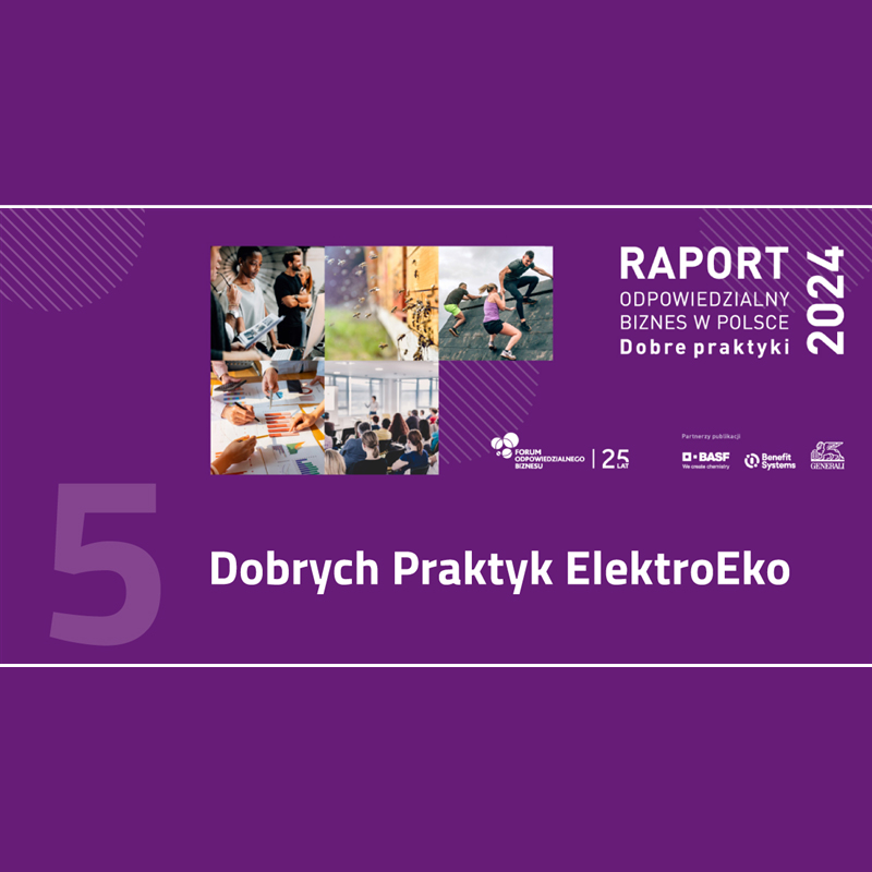 Po raz czwarty z rzędu wyróżnione przez Forum Odpowiedzialnego Biznesu