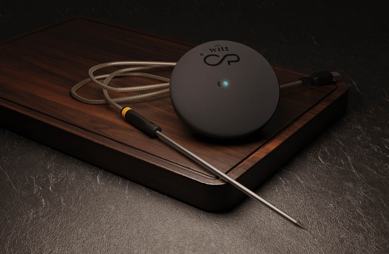 Termometr kuchenny Bluetooth Witt CookPerfect Comfort 2.0 Single-2