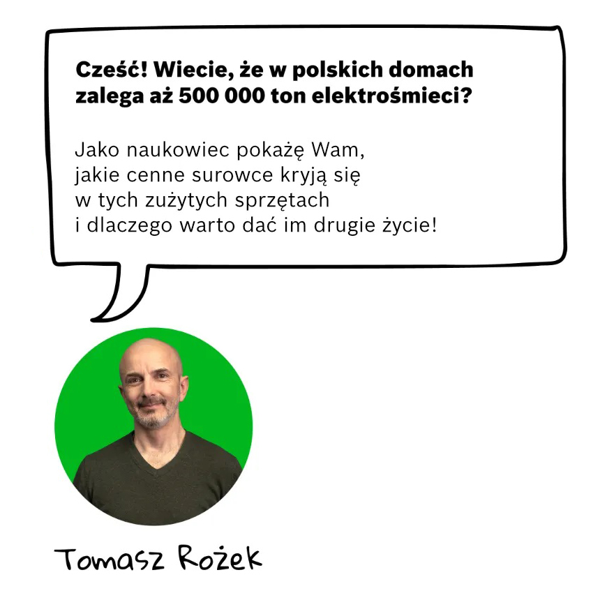 Wspólna kampania edukacyjna z Tomaszem Rożkiem