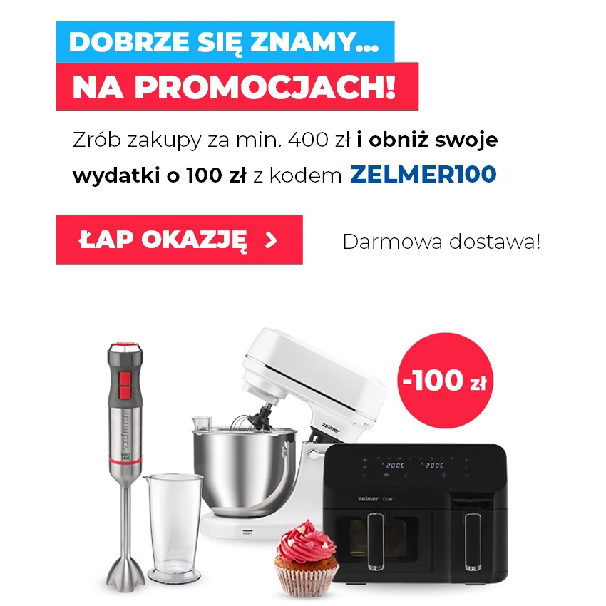 Letnia wyprzedaż w sklepie internetowym Zelmer