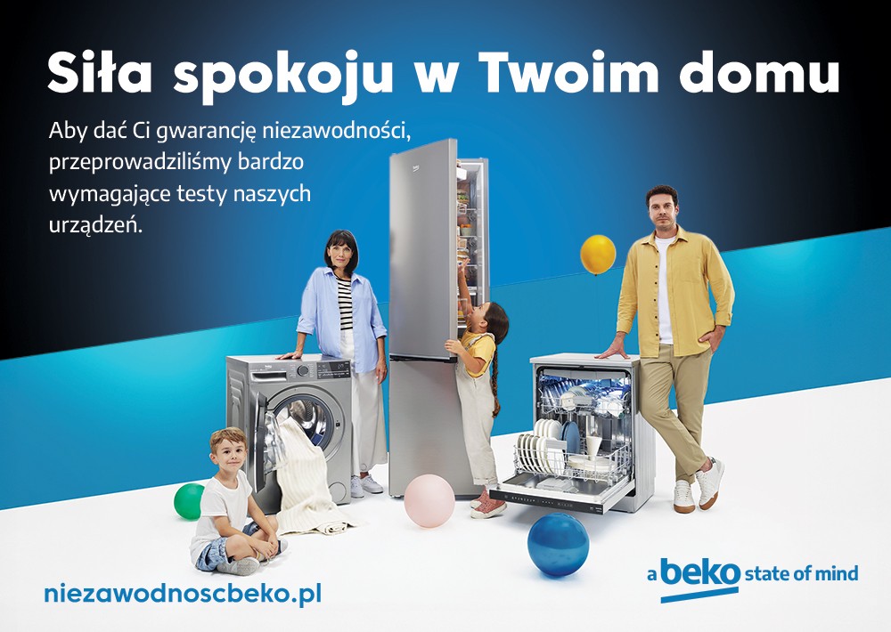 Ruszyła nowa kampania reklamowa Beko pod hasłem „Siła spokoju w Twoim domu”-2
