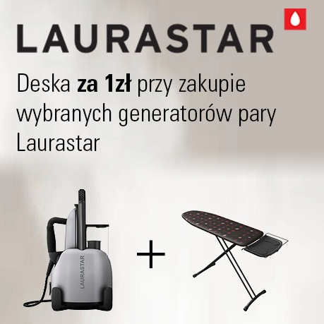 Zestaw do perfekcyjnego prasowania – deska za 1 zł z generatorem pary