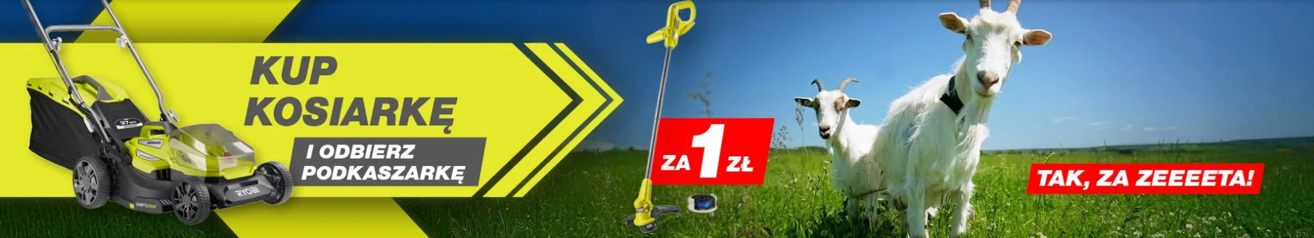 Podkaszarka RYOBI za 1 zł-2