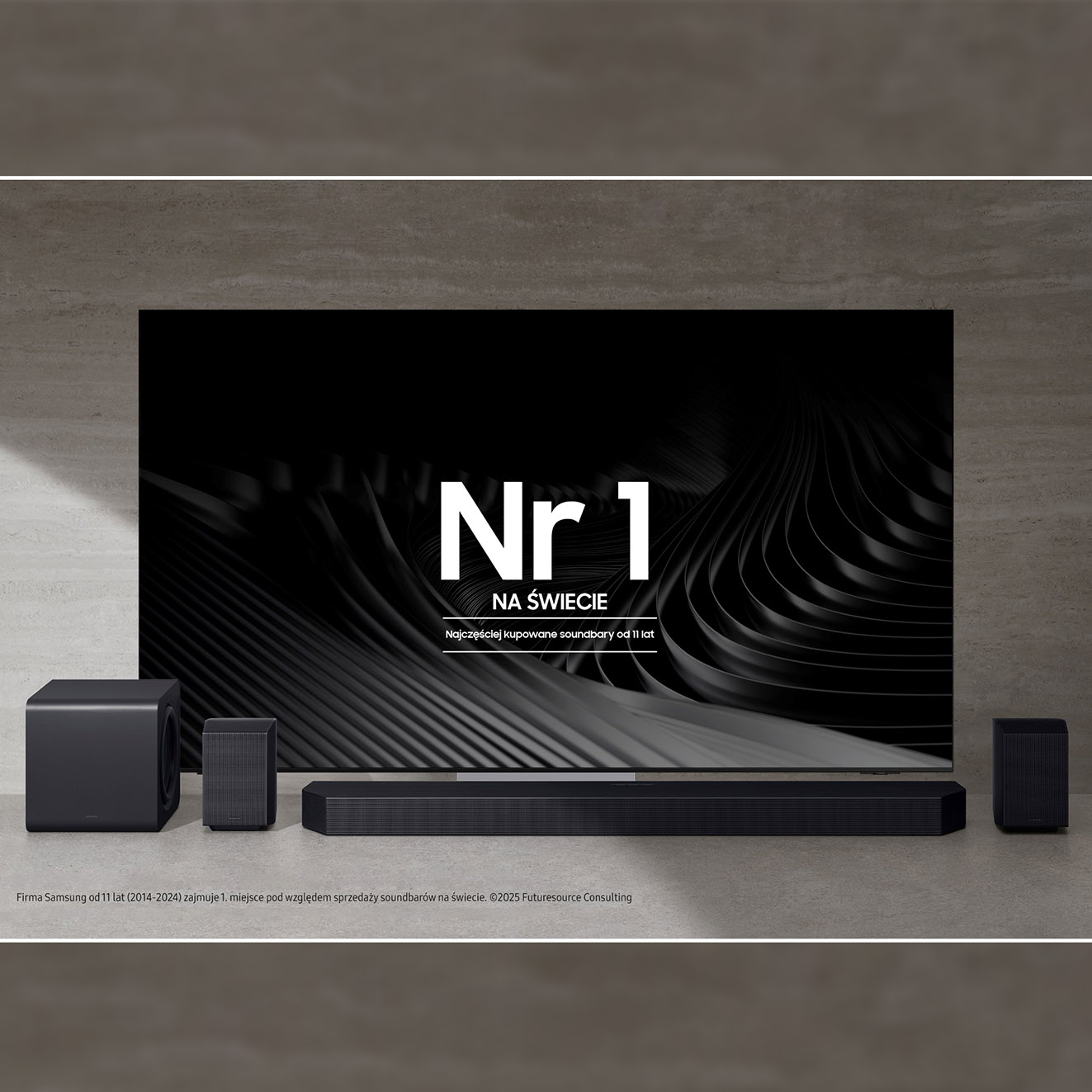 Soundbary Samsung najczęściej wybierane przez Polaków w pierwszym półroczu 2025 roku