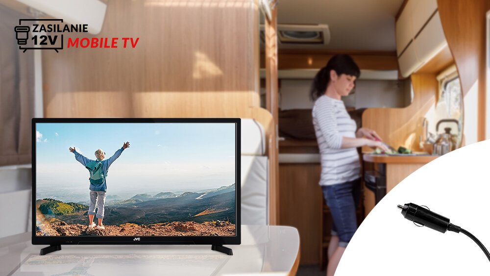 Telewizor mobilny JVC LT-24VAHM330