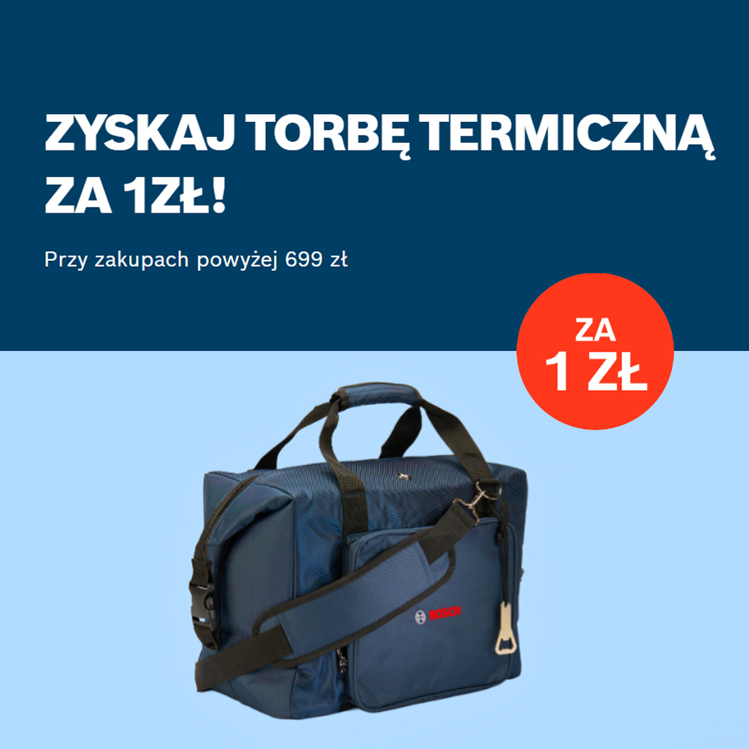 Torba termiczna przy zakupie narzędzi