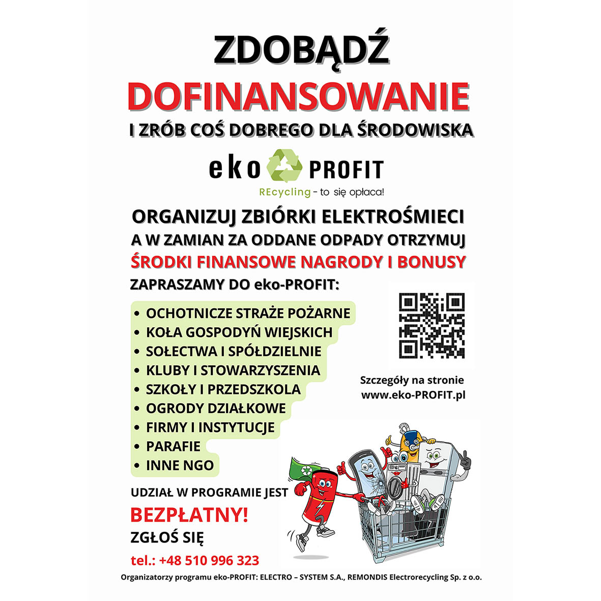 Zarabiaj na recyklingu – dołącz do programu eko-PROFIT