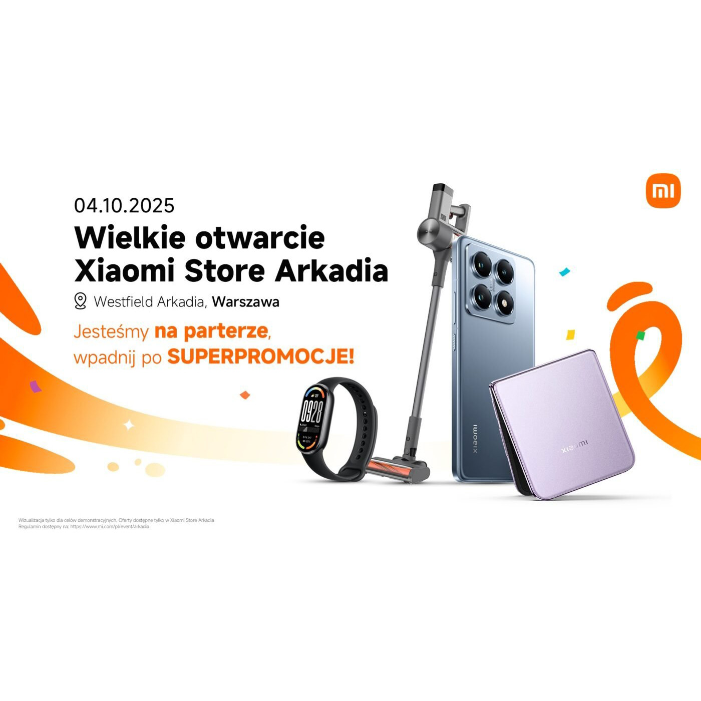 Xiaomi Smart Band 10 w promocji za 9 złotych przy otwarciu nowego sklepu w Warszawie