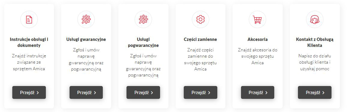 Amica uruchamia nową zakładkę „Wsparcie” – kompleksowa obsługa klienta w jednym miejscu-3