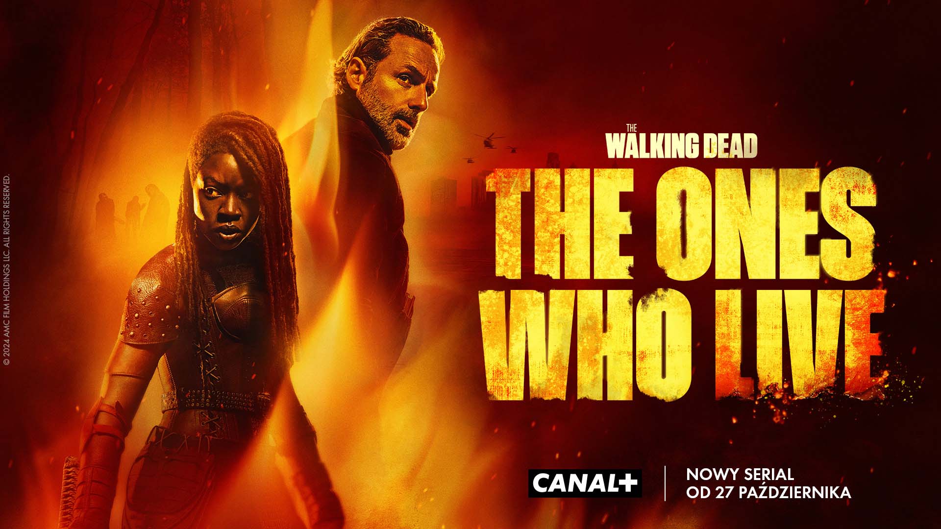 „The Walking Dead: The Ones Who Live” już 27 października w serwisie streamingowym CANAL+-3