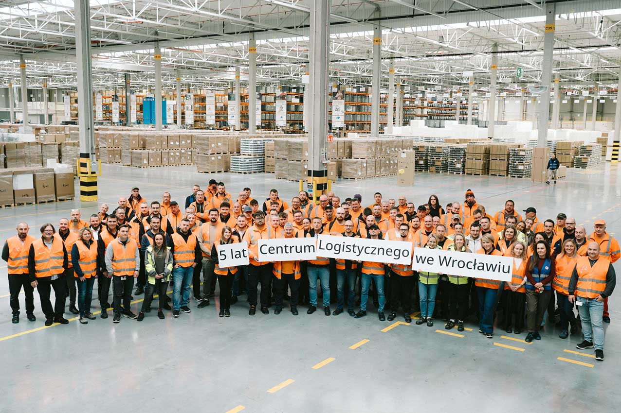 5 lat centrum logistycznego BSH we Wrocławiu-2