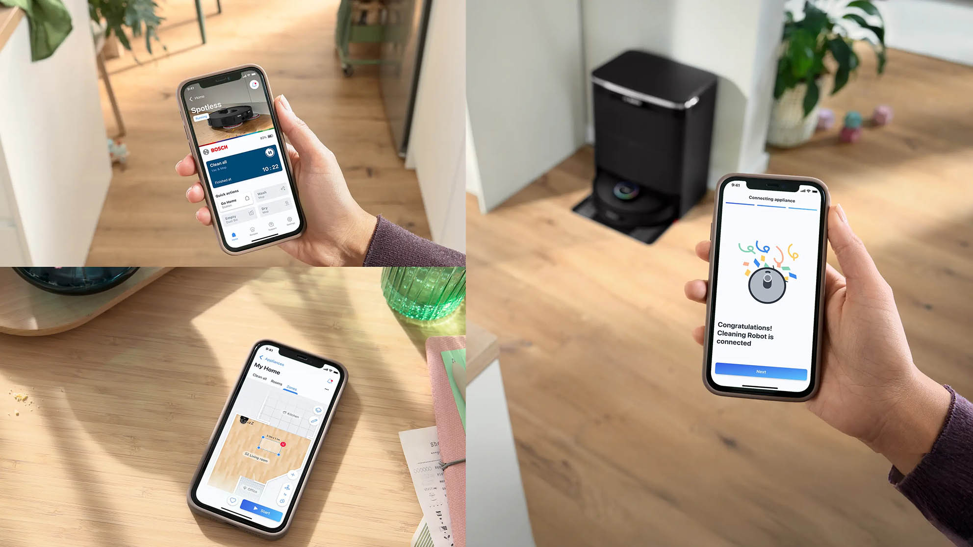 Robot sprzątający Bosch Spotless Max Cam BCRDW3BX-4