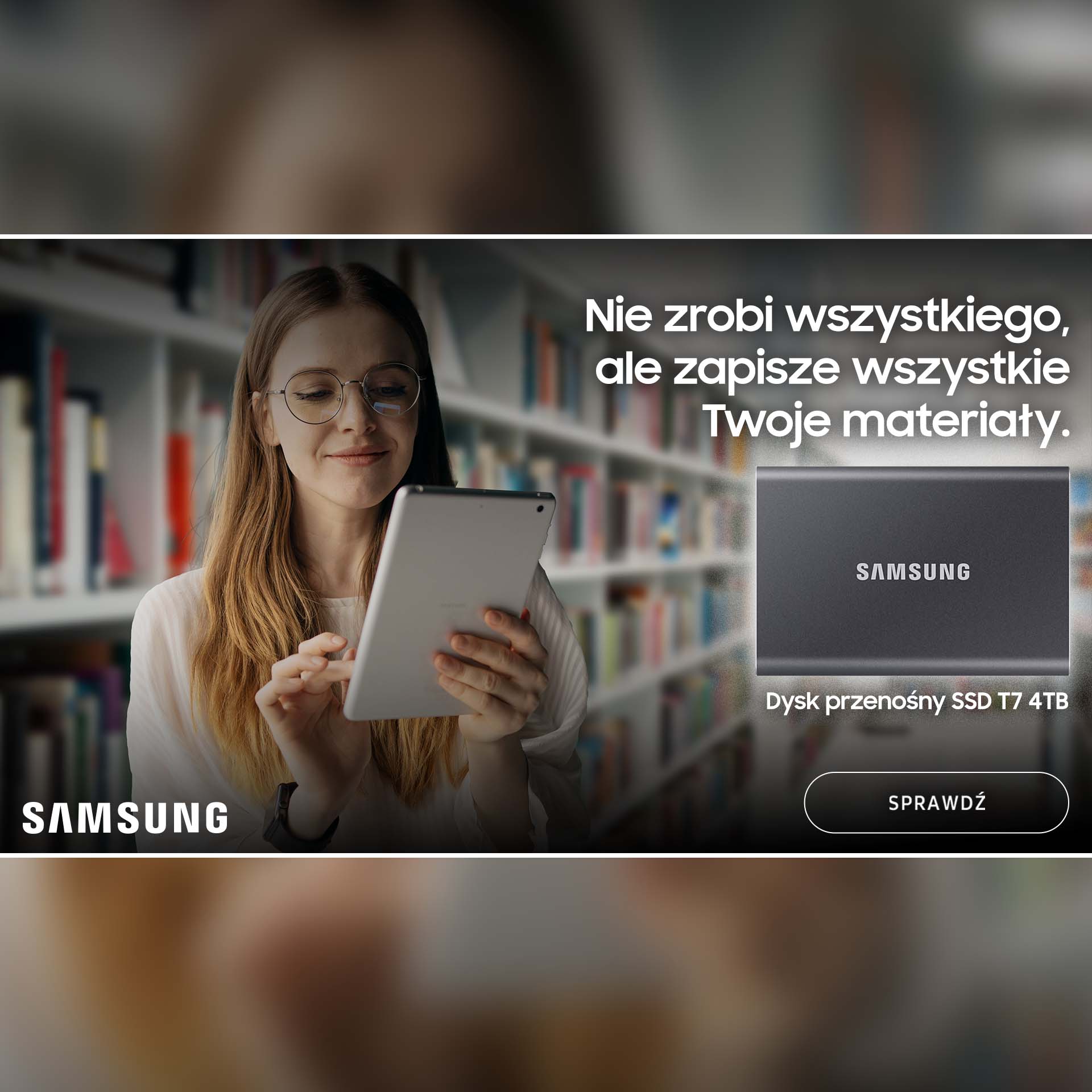 Promuje wartość specjalizacji w nowej kampanii dysków PSSD