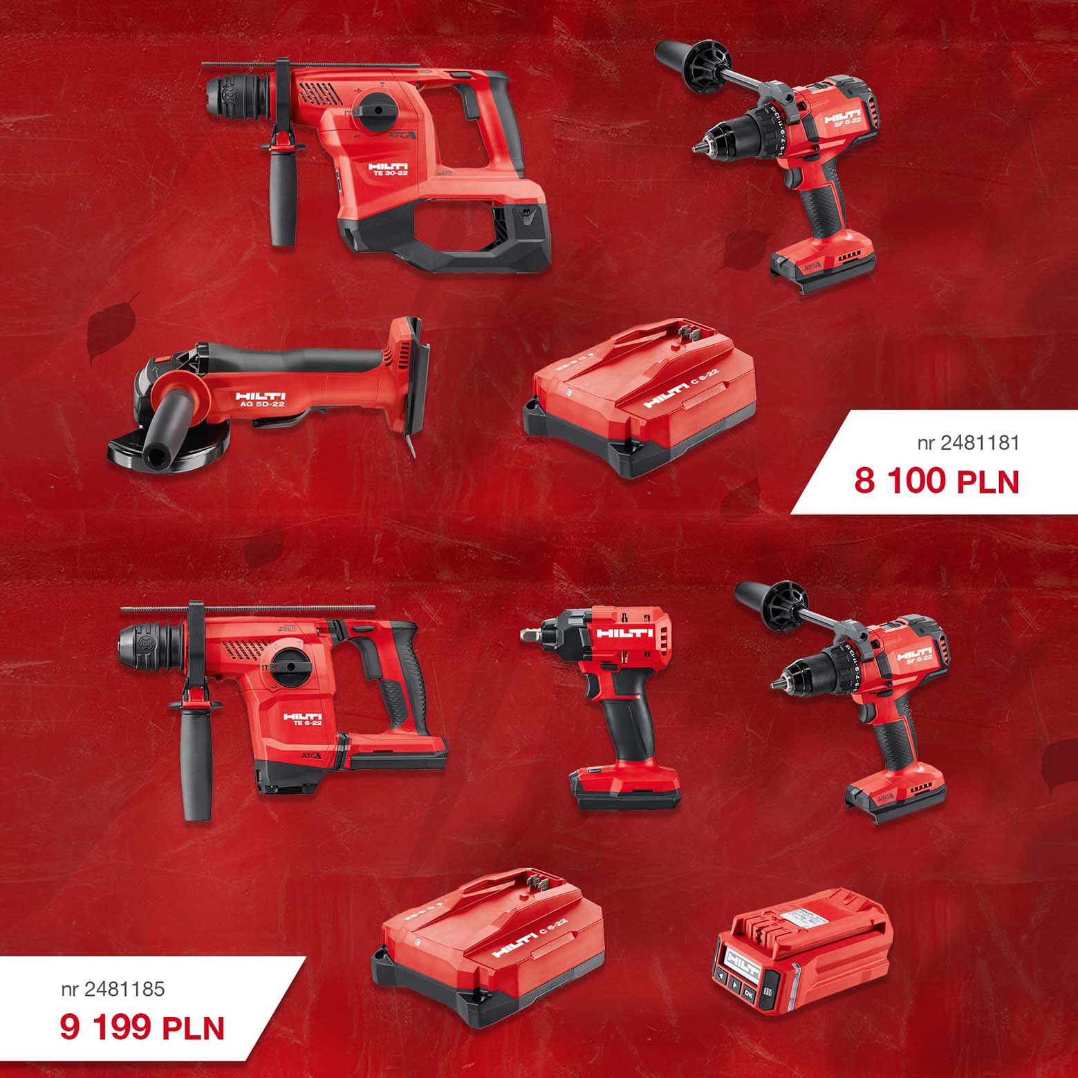 Ciekawe zestawy narzędzi w Jesień z Hilti