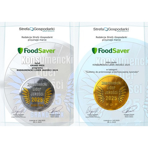 Dwa wyróżnienia w programie „Konsumencki Lider Jakości 2025”