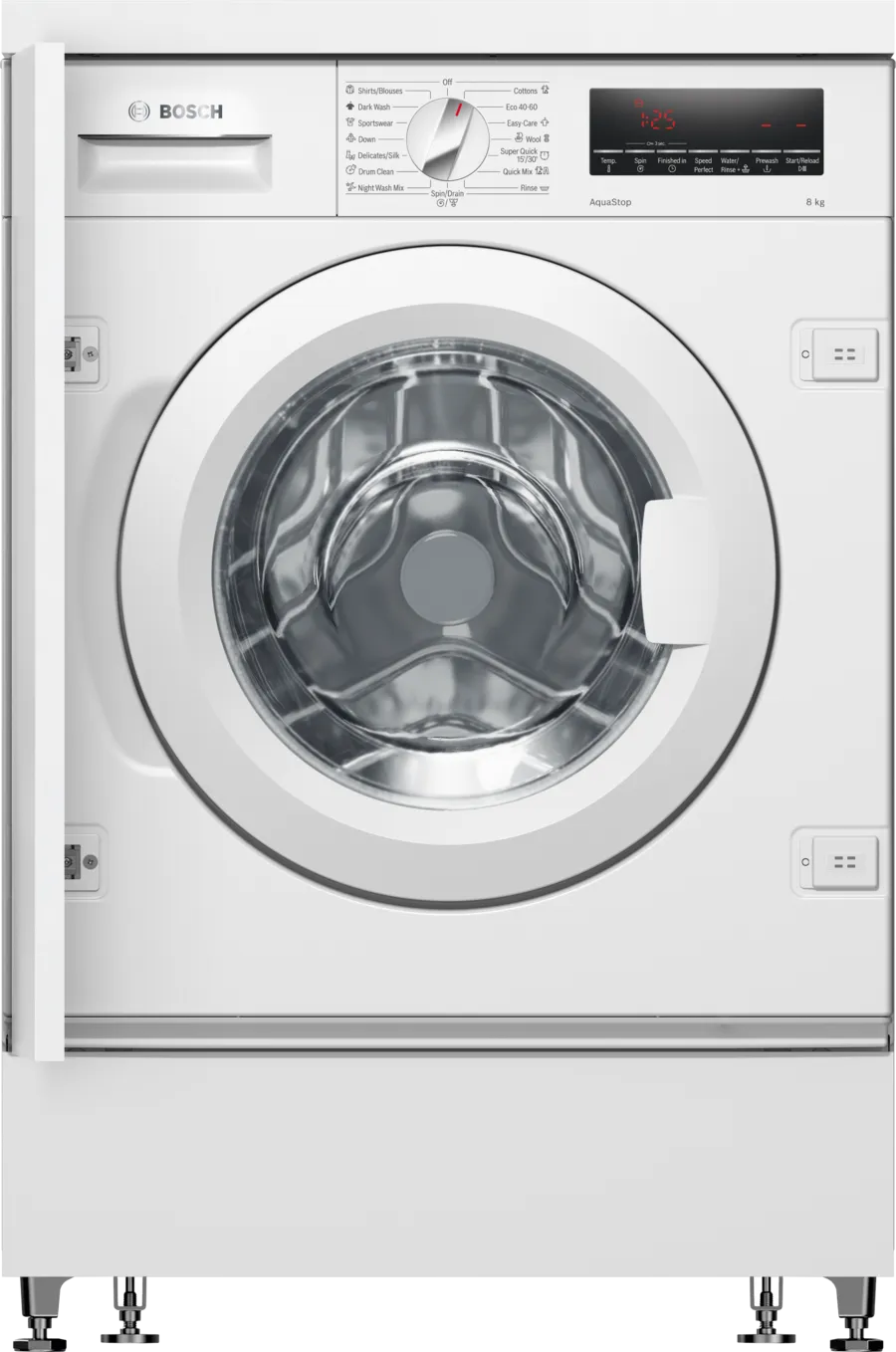 Bosch z pojemnością aż 8 kg w pełnej zabudowie