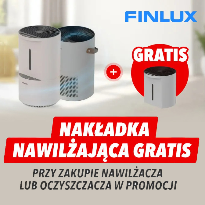 Zbiornik na wodę gratis przy zakupie wybranego nawilżacza lub oczyszczacza powietrza