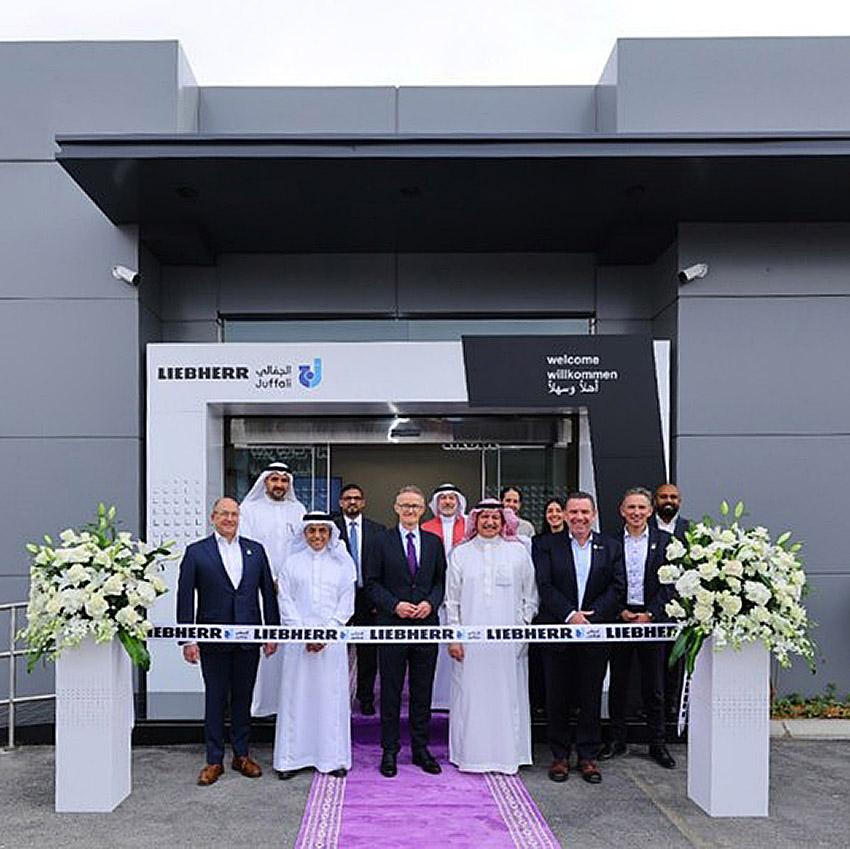Liebherr z nowym oddziałem w Arabii Saudyjskiej