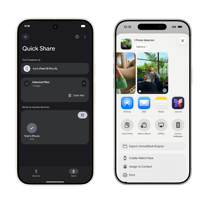Android coraz bliżej funkcjonalności AirDrop dzięki rozszerzeniu Quick Share