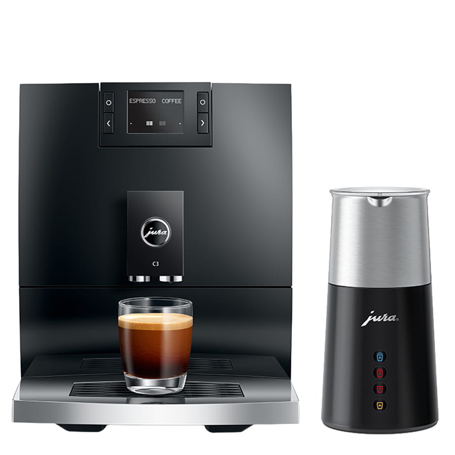 Ekspres JURA C3 w promocyjnym zestawie ze spieniaczem mleka