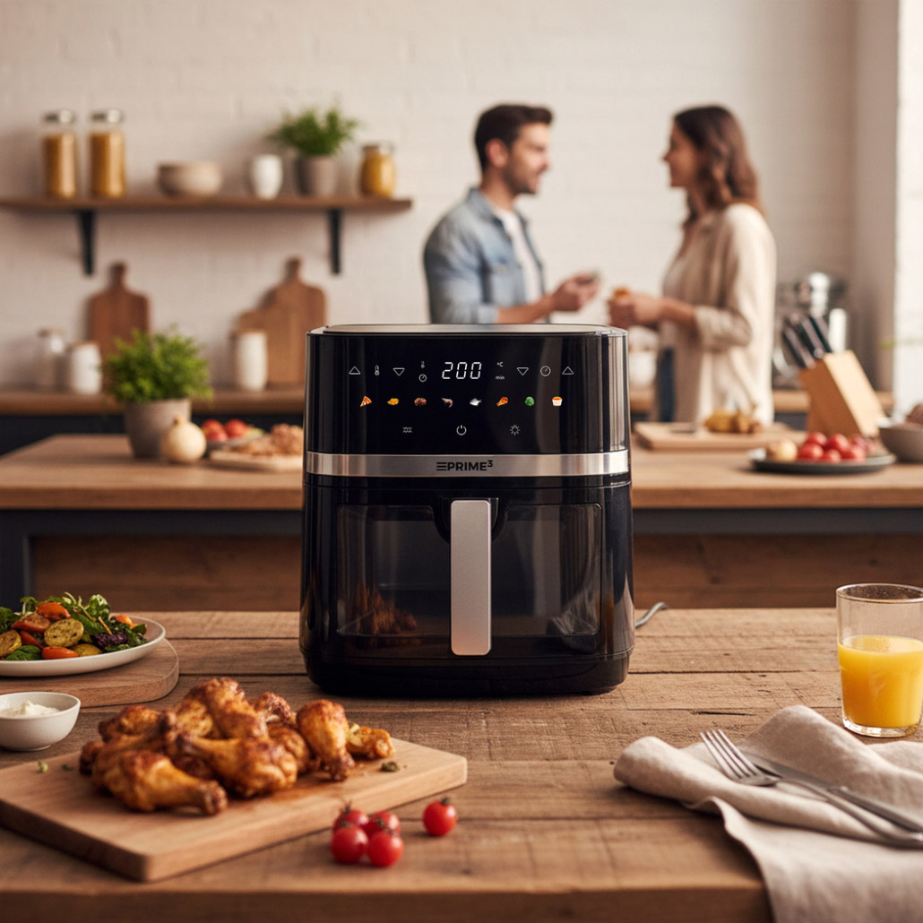 Frytkownica beztłuszczowa Prime3 SAF81-2