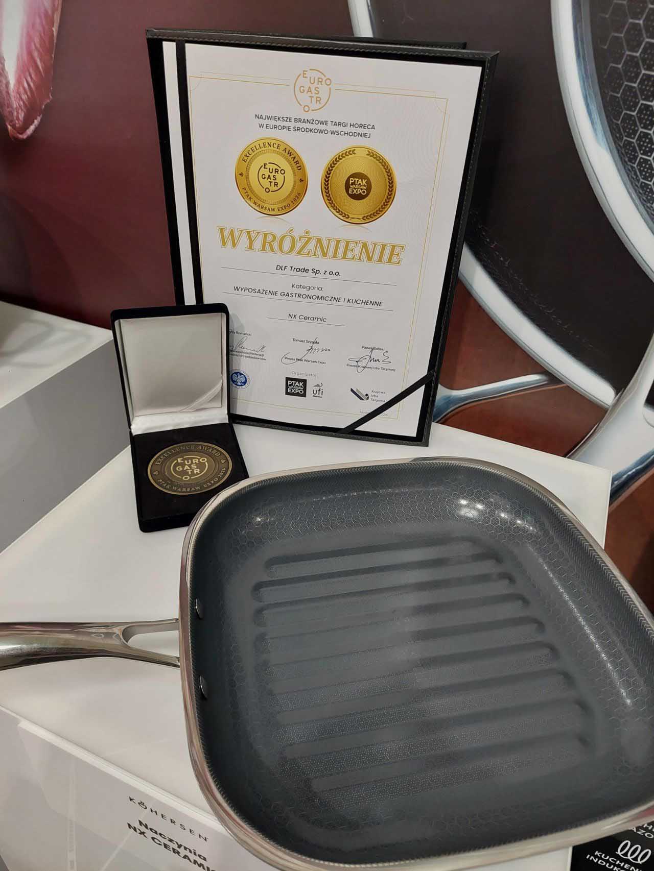 Powłoka NX Ceramic wyróżniona na targach „EuroGastro 2026”-2