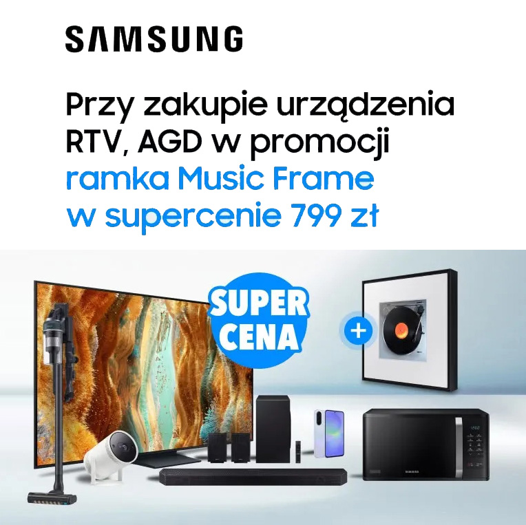 Samsung Music Frame w promocji. Głośnik można kupić za 799 zł
