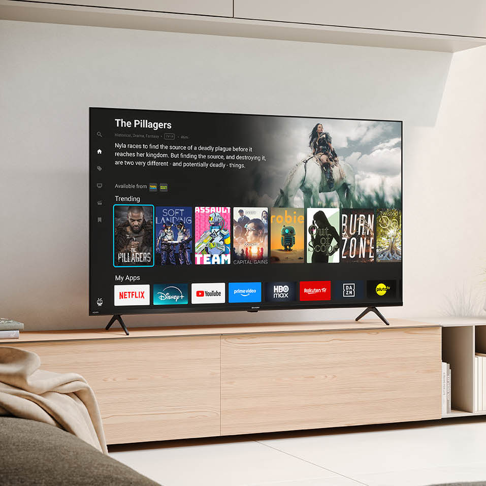 Funkcjonalny Smart TV z TiVo dla każdego Sharp HK