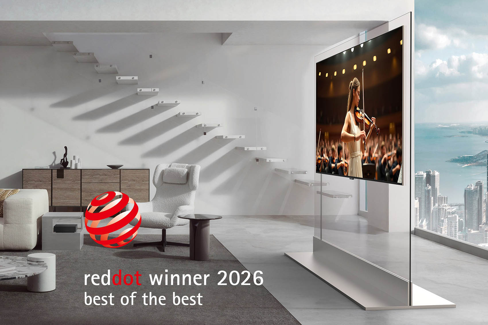 27 nagród „Red Dot Design Award 2026”, a OLED evo AI W6 zdobywa „Best of the Best”-2