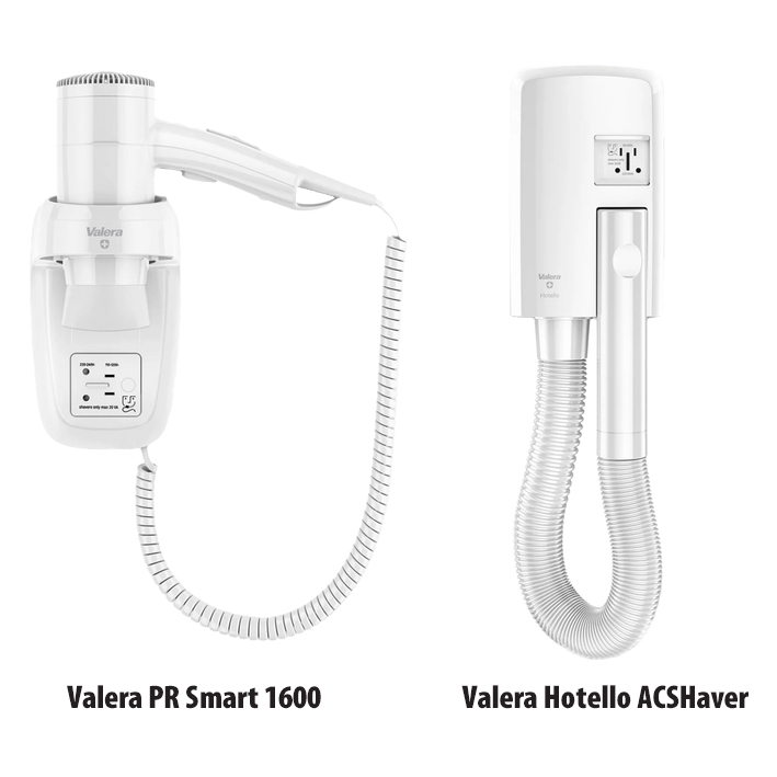 Hotelowe suszarki Valera w promocji