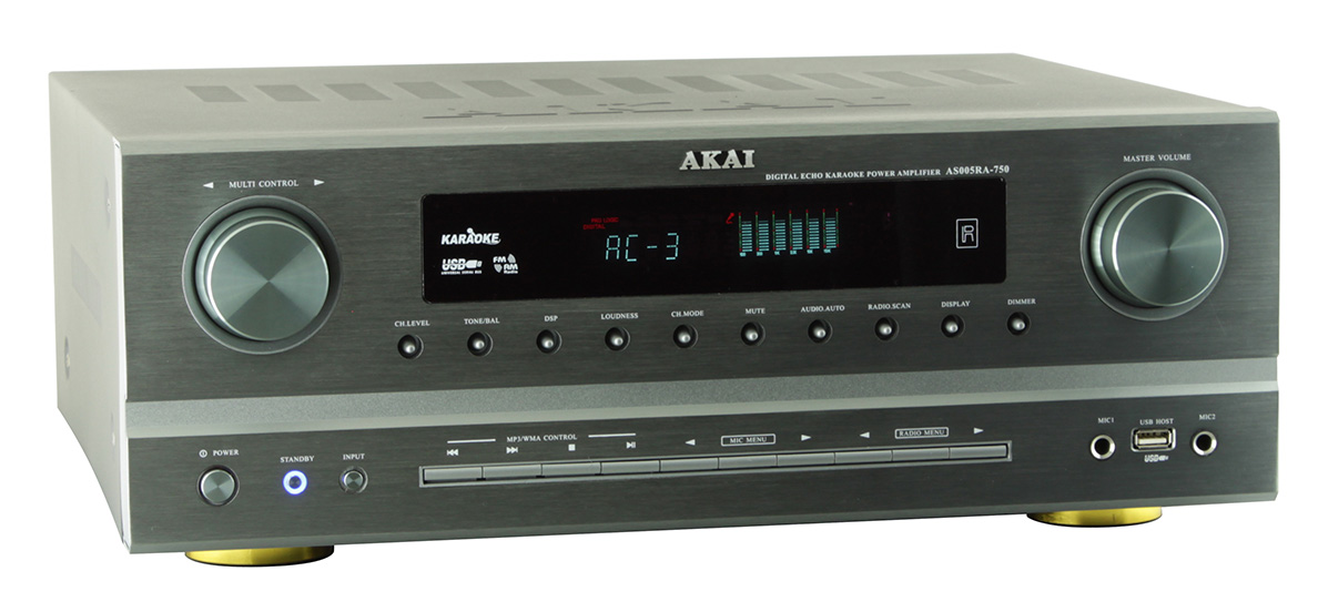 Amplituner karaoke Akai AS005RA-750-2