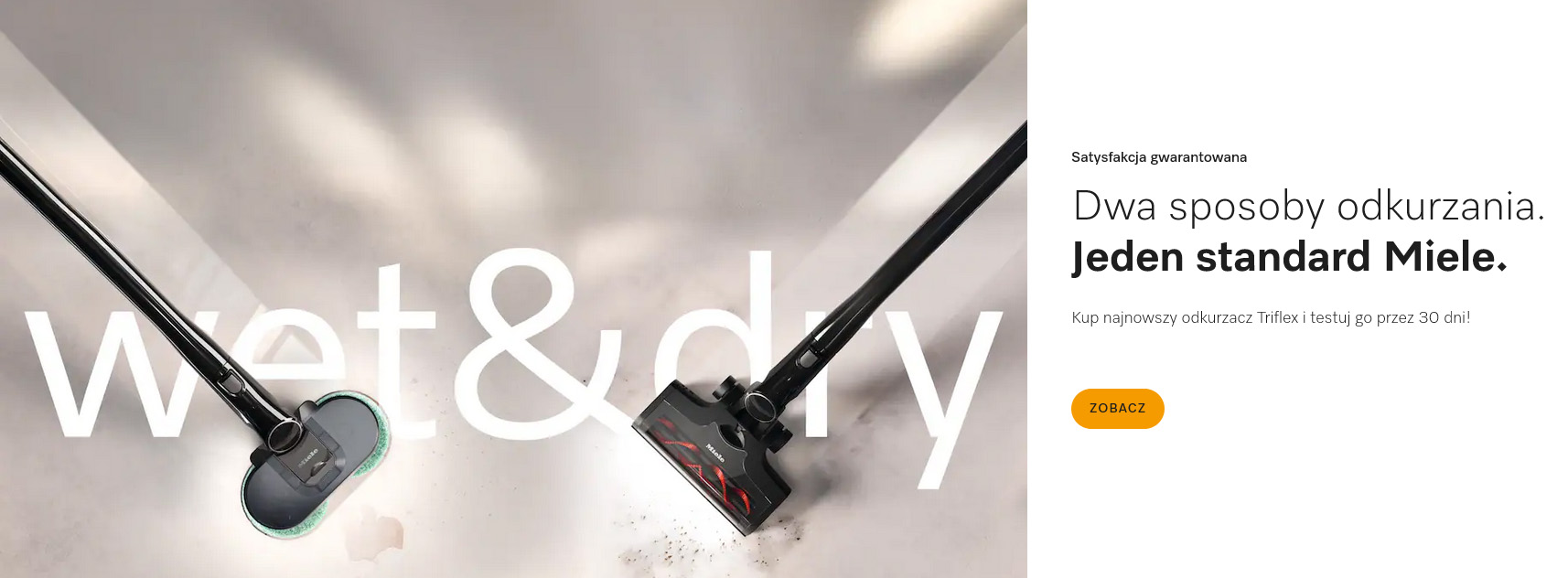 Do 30 dni testów odkurzaczy Triflex HX3-2