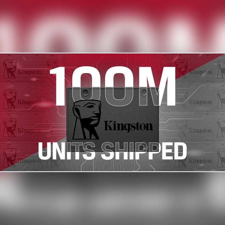 Kingston sprzedał ponad 100 milionów dysków SSD A400 SATA