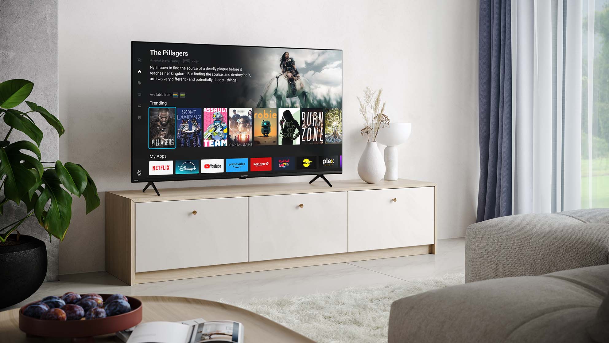 Telewizor z TiVo OS Sharp 55GK4745E-2