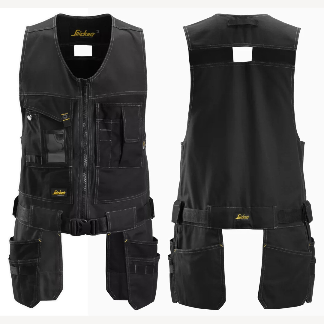 Kamizelka narzędziowa Snickers Workwear Canvas Stretch
