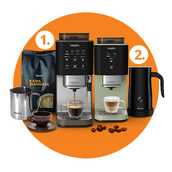 Krups z prezentami do ekspresów Coffee Crush