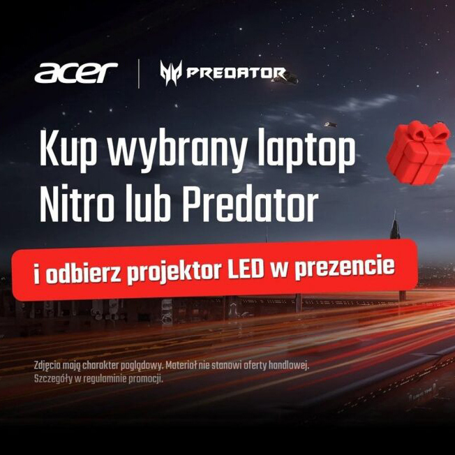Kupujesz laptop Acer i dostajesz projektor. Ruszyła nowa promocja producenta