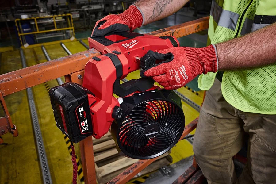 Milwaukee M18 Lift Air Fan do chłodzenia stanowiska pracy-2