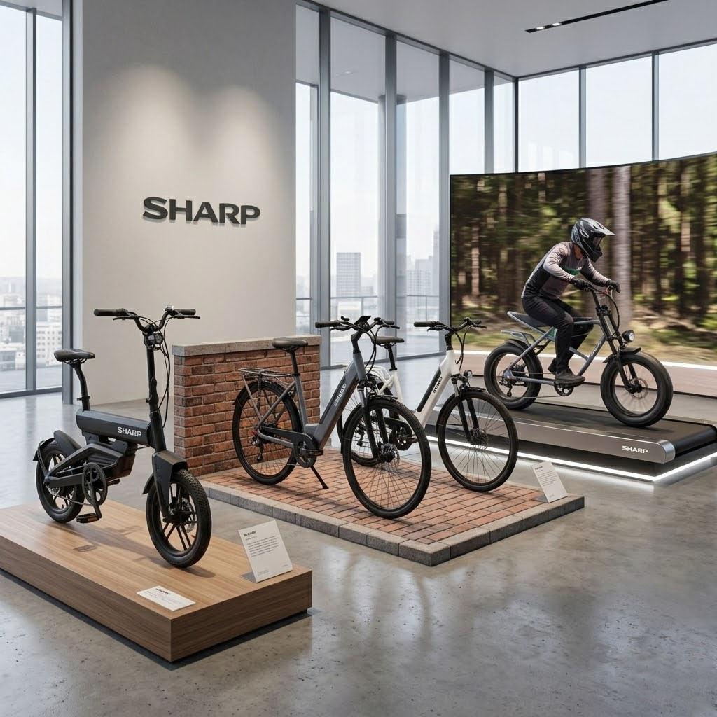 Sharp rozpoczyna sezon 2026 z nową flotą e-bike’ów!