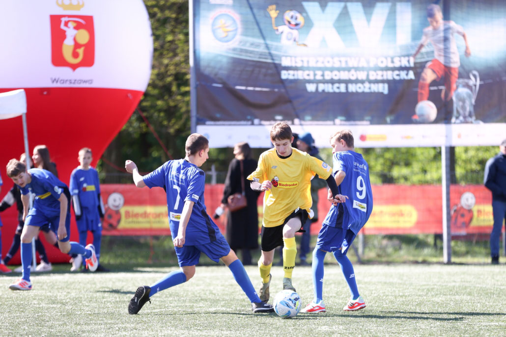 Wspiera XVII Międzynarodowe Mistrzostwa Polski Dzieci z Domów Dziecka „Nadzieja na Mundial”-2