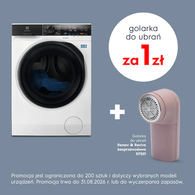 Golarka do ubrań za 1 zł od Electrolux